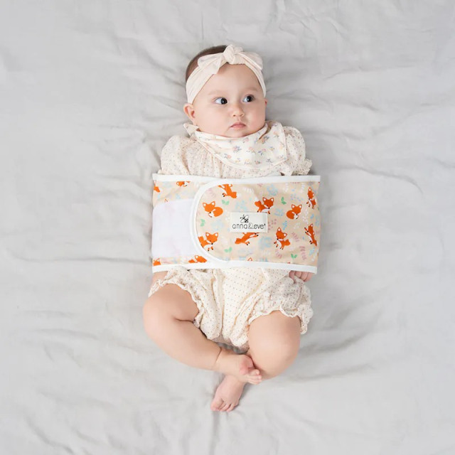 Anna&Eve 美國 嬰兒舒眠包巾/肚圍-萊賽爾款(S號/L號)