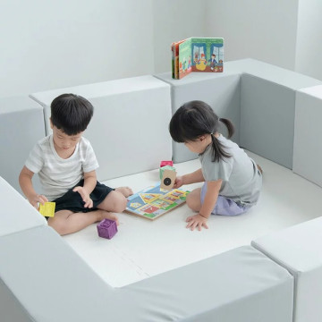 Pato Pato Hipopo方塊遊樂圍欄 一字型(2入)