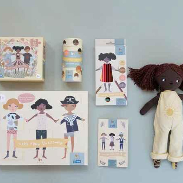 Fabelab 拼圖49片組-一起玩吧