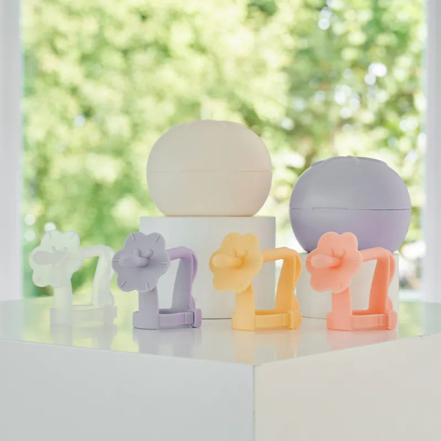 MOYUUM 韓國 白金矽膠手環固齒器收納盒組-拇指獅