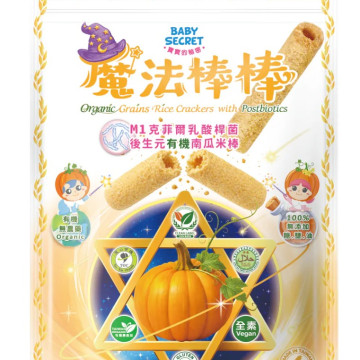 Baby Secret 寶寶的秘密 魔法棒棒有機米棒｜9個月以上 - 中空棒狀