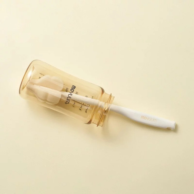 MOYUUM 韓國 長柄海綿奶嘴刷(5入組)