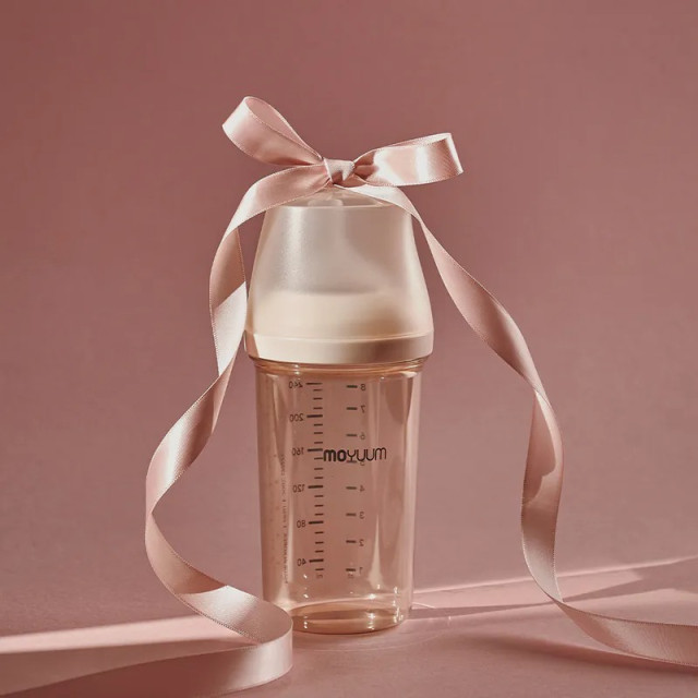 MOYUUM 韓國 Mov.aa PPSU圓口偏心奶瓶 (3m+)250ml-經典款