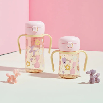 MOYUUM 韓國 PPSU彈蓋吸管學飲水杯 270ml