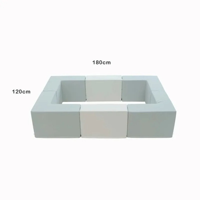 Pato Pato Hipopo方塊遊樂圍欄 6入