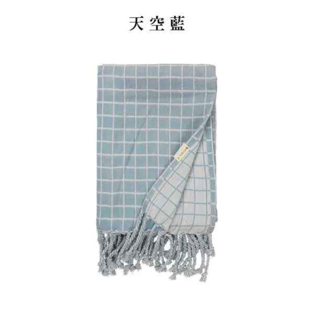 Fabelab 有機棉格紋寶寶毯 (多款可選)