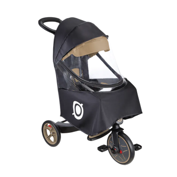 法國GLOBBER TRIKE 防雨罩(僅適用TRIKE半圓形遮陽蓬車款)