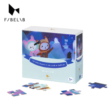 Fabelab 四季拼圖50片款 (多色可選)