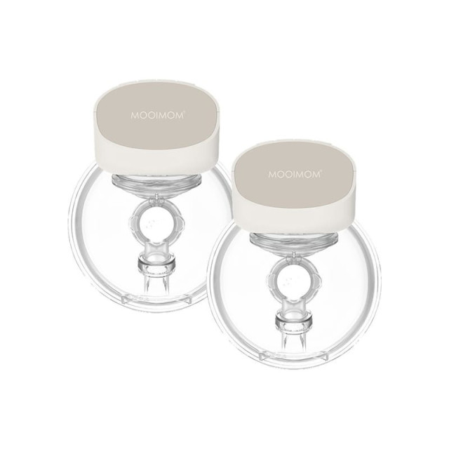 MOOIMOM 沐伊孕哺 X1智能恆溫免手持電動吸乳器(雙入組)