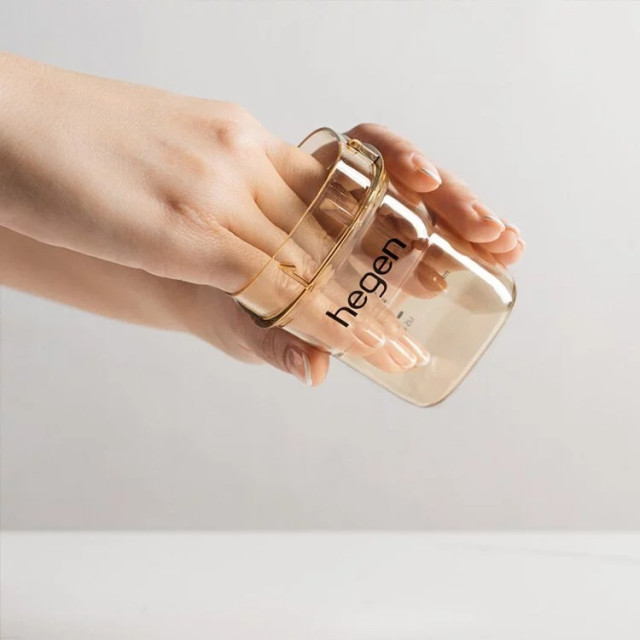 Hegen 金色奇蹟PPSU多功能方圓型寬口奶瓶 5oz/150ml (雙瓶組)