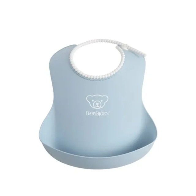 BABYBJÖRN 軟膠珠邊防屑圍兜