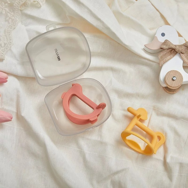 MOYUUM 韓國 白金矽膠手環固齒器禮盒