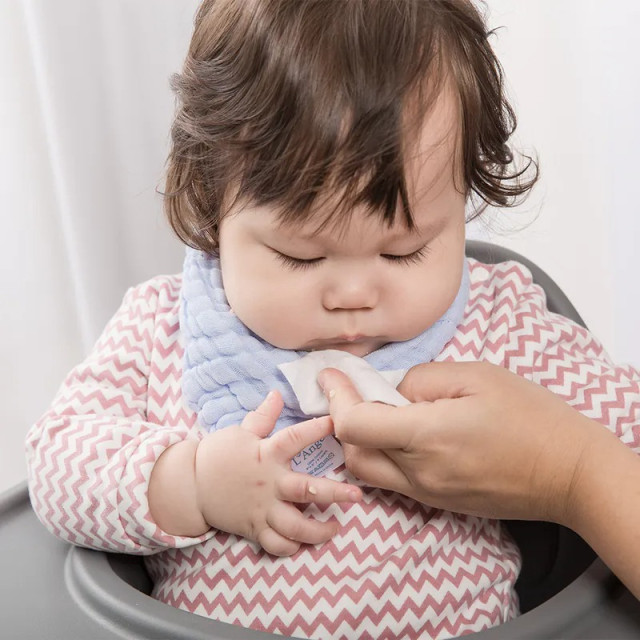 L'Ange 棉之境 乾濕兩用 純棉柔巾100抽*6入