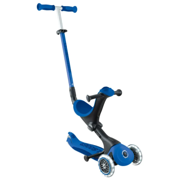 法國GLOBBER GO‧UP 5合1酷炫版多功能滑板車 (白光發光前輪)