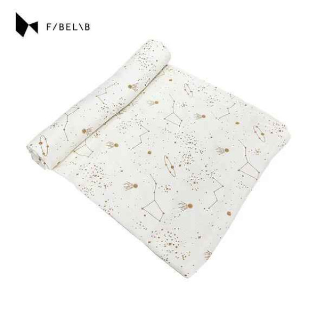 Fabelab 有機棉紗布巾單入組120cm (多款可選)