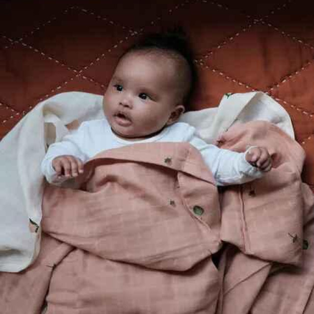 Fabelab 有機棉紗布巾單入組120cm (多款可選)