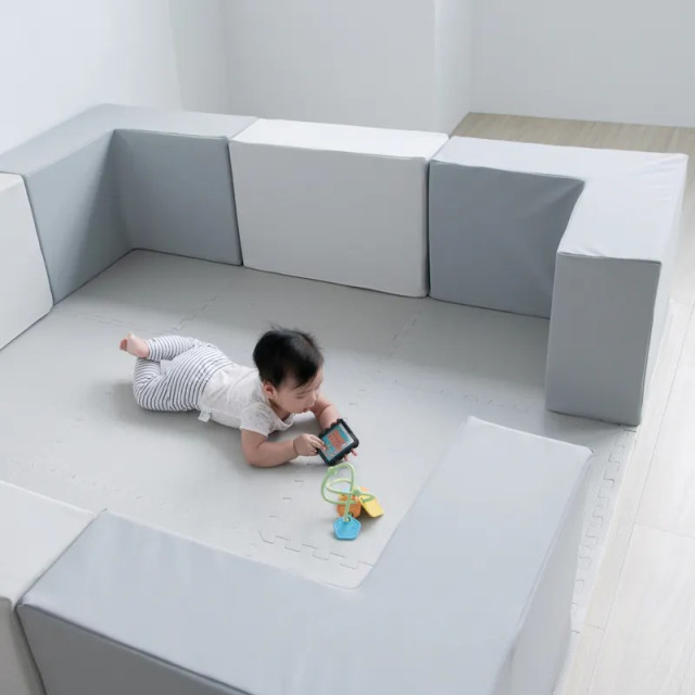 Pato Pato Hipopo方塊遊樂圍欄 6入