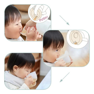 Richell 利其爾 TLI第四代入口式直飲學習水杯組(訓練/直飲)