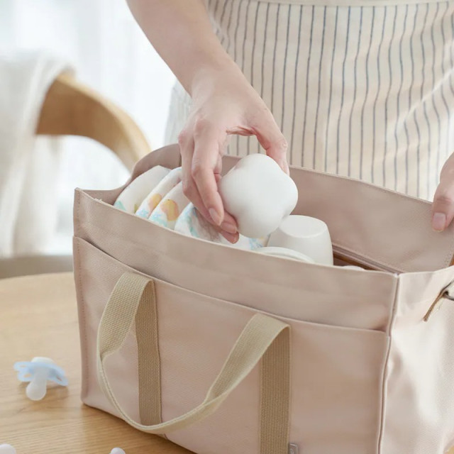 MOYUUM 韓國 透氣式矽膠奶嘴收納盒組 蝴蝶款