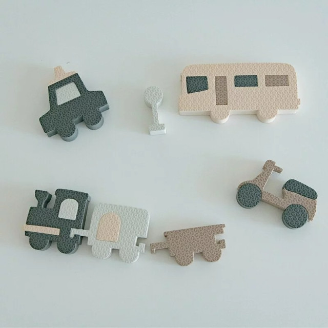 Pato Pato 知育玩具交通工具二合一組合 28*28cm(2入組)