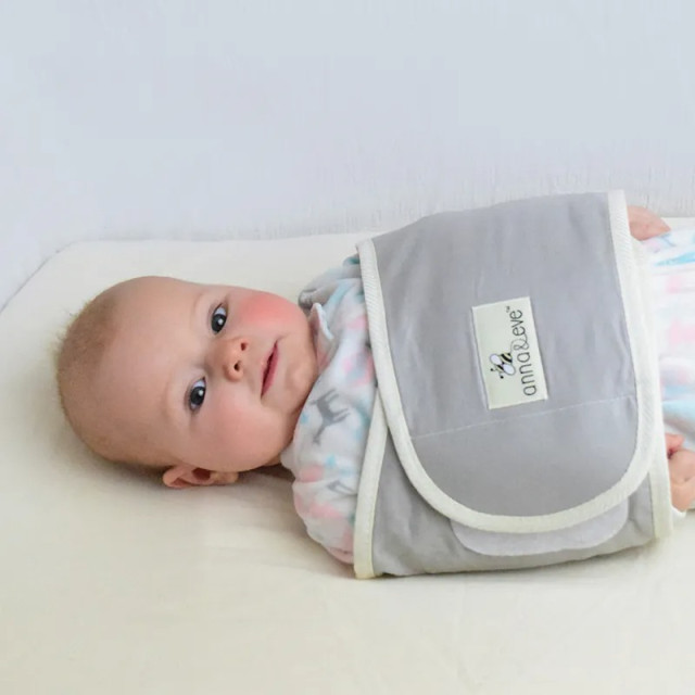 Anna&Eve 美國 嬰兒舒眠包巾/肚圍-萊賽爾款(S號/L號)