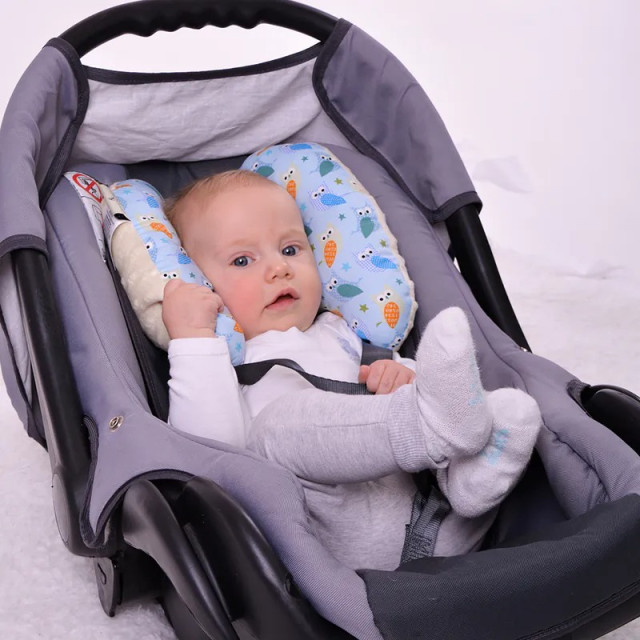 Anna&Eve 美國 嬰幼兒頭頸支撐保護枕-萊賽爾款