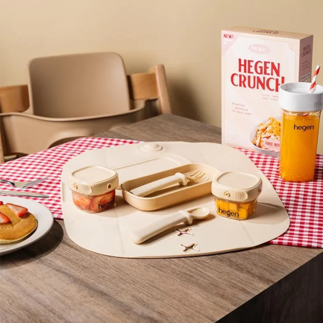 Hegen 成長餐桌學習餐具豪華組
