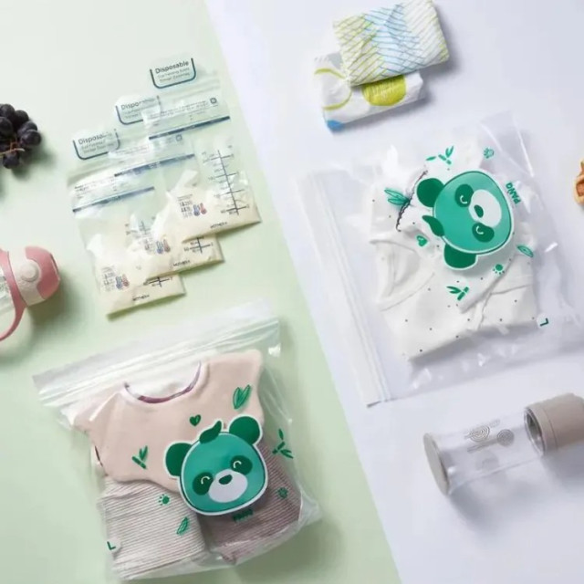 MOTHER-K 銀離子雙夾鏈袋-M(15片)