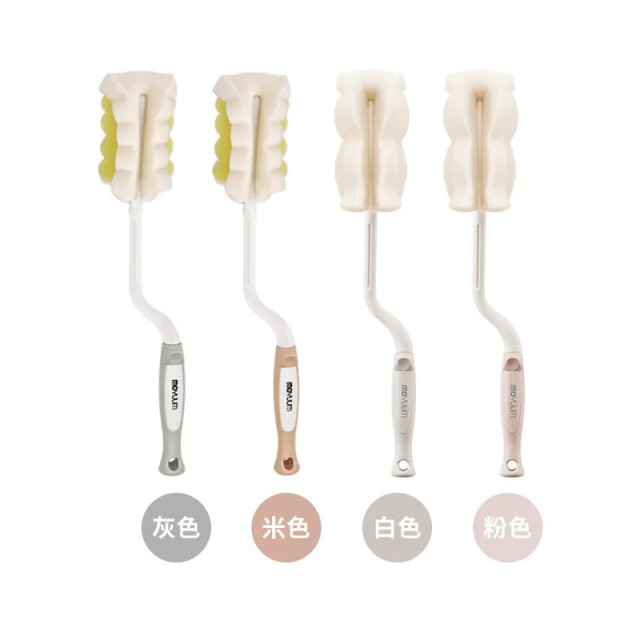 MOYUUM 韓國 360度旋轉奶瓶海綿刷