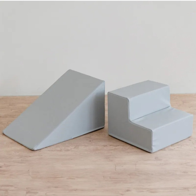 Pato Pato Hipopo居家感統放電組合｜斜坡+樓梯