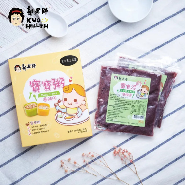 郭老師 冷凍4M+寶寶米泥(多款可選)