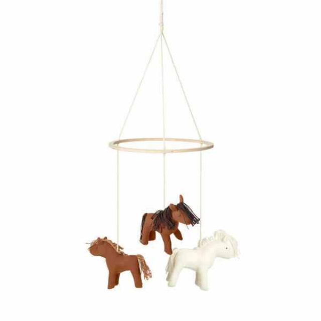Fabelab 嬰兒床吊飾 小馬兒