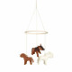 Fabelab 嬰兒床吊飾 小馬兒