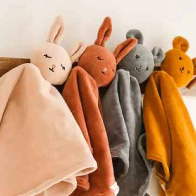 Fabelab 有機棉動物安撫巾 超柔彈布款 (多款可選)