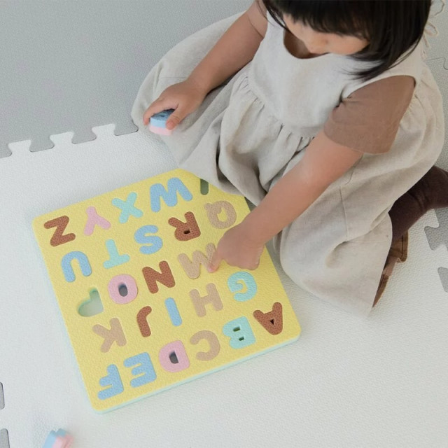 Pato Pato 嬰幼兒益智學習巧拼拼圖28*28cm