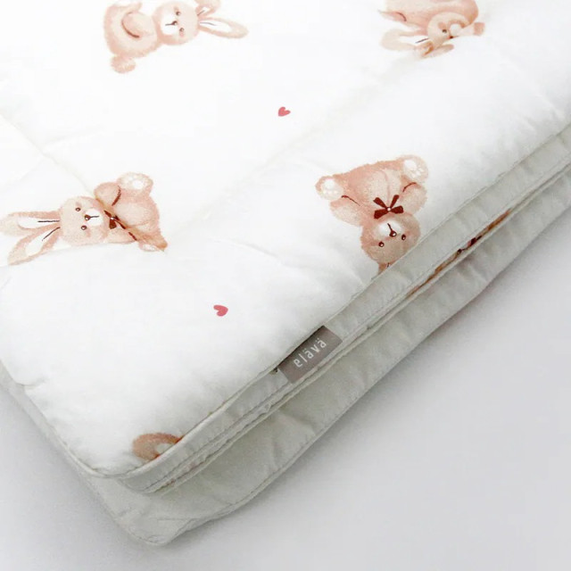 Elava 韓國 兒童莫代爾棉花糖四季被