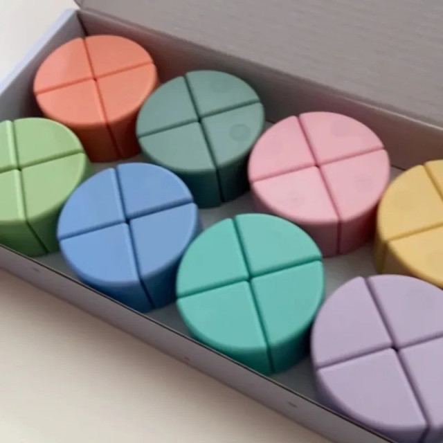 韓國 Bellebaby 磁吸積木(方塊/三角形/圓弧)