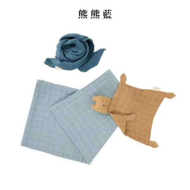 Fabelab 有機棉紗布巾禮盒組 (多款可選)