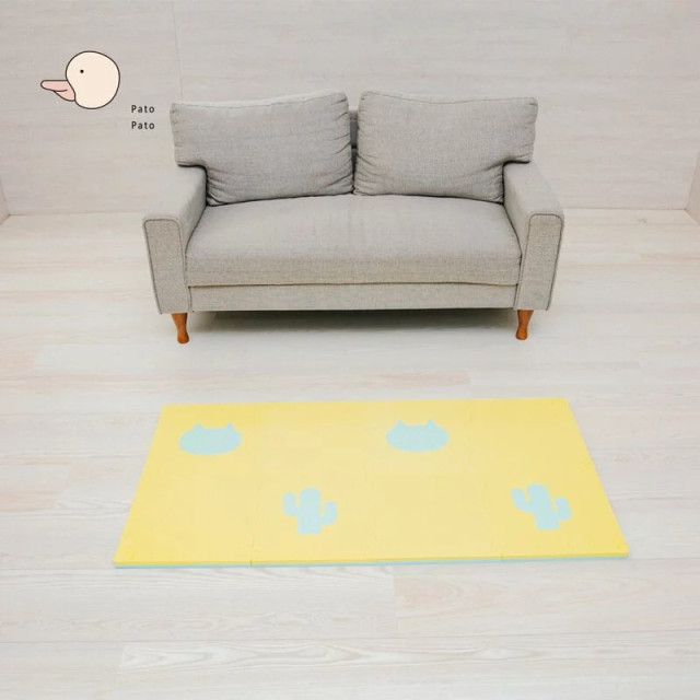 Pato Pato 抗菌升級動物巧拼地墊30*30*2cm