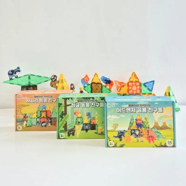 韓國 BelLebaby 動物磁力片