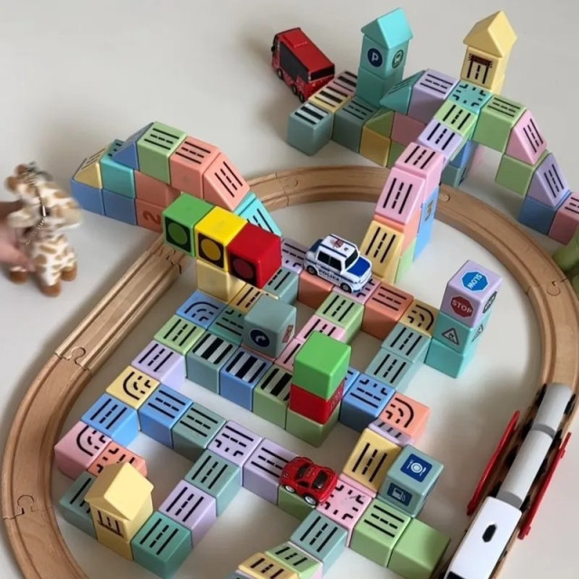 Bellebaby I 磁吸積木貼紙(可重複貼) 台灣獨家版