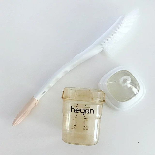 Hegen 全角度奶瓶專用雙頭刷