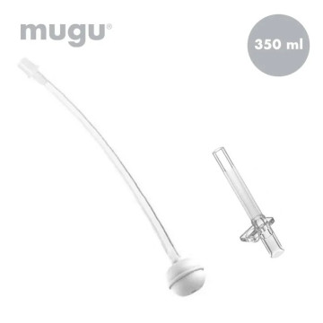 mugu 學習杯替換吸管350ml