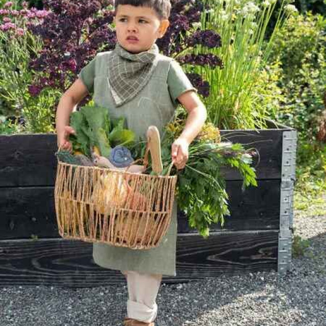 Fabelab 有機棉雙面三角圍兜 (多款可選)