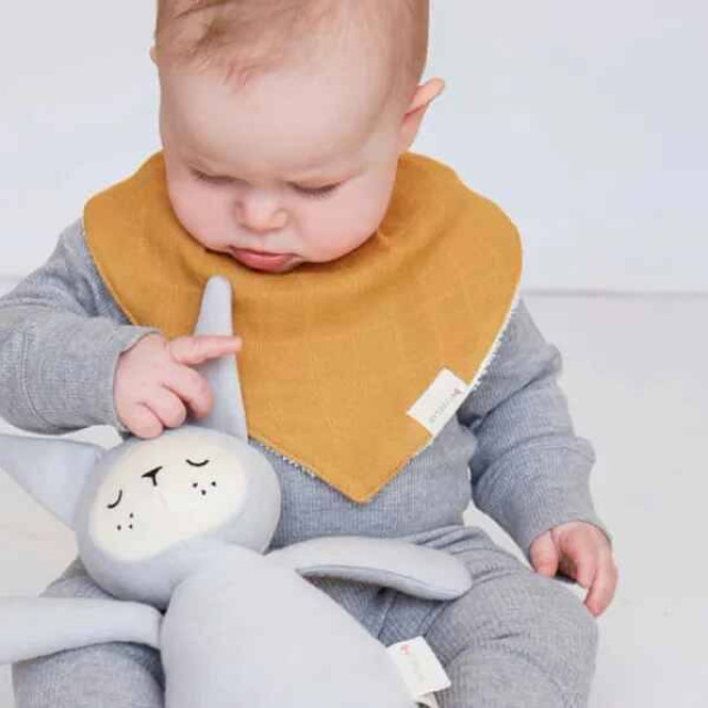 Fabelab 有機棉三角圍兜三入組 (多款可選)