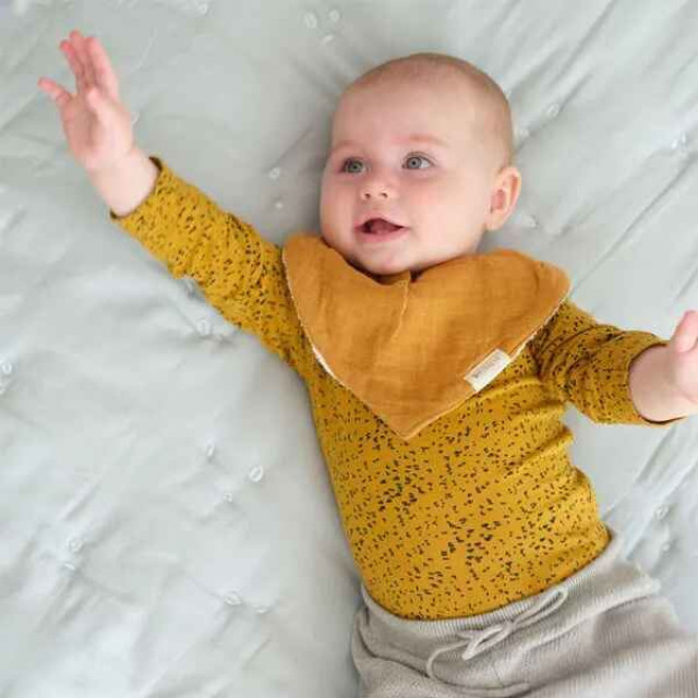 Fabelab 有機棉三角圍兜三入組 (多款可選)