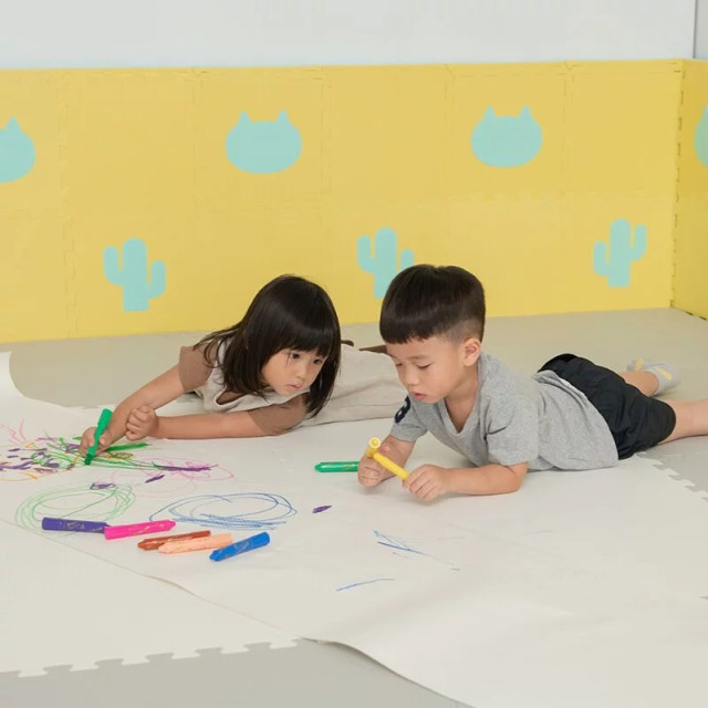 Pato Pato 抗菌升級動物巧拼地墊30*30*2cm