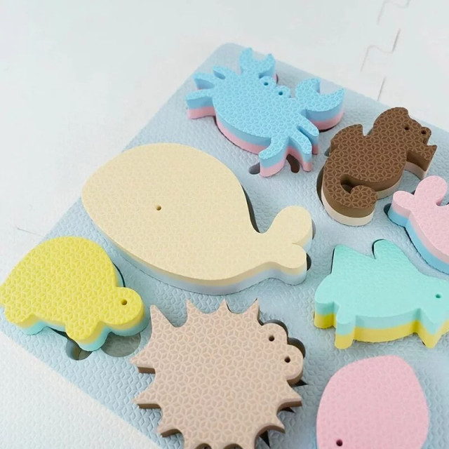 Pato Pato 嬰幼兒益智學習巧拼拼圖28*28cm