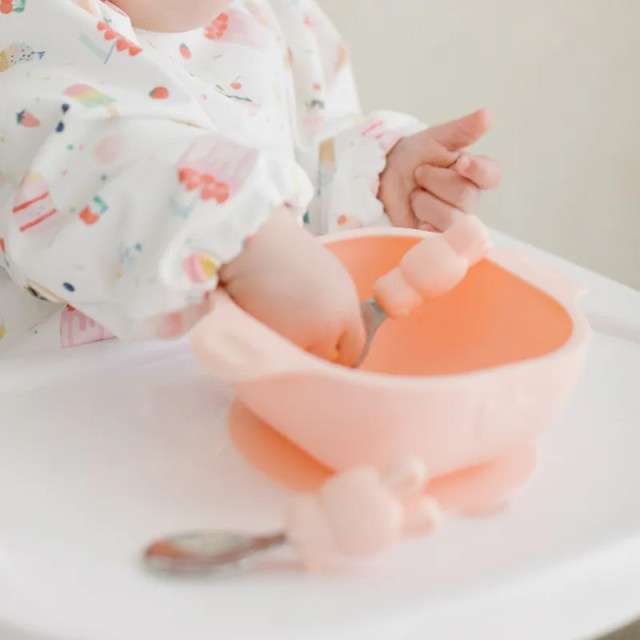 Loulou Lollipop 動物造型 304不鏽鋼學習訓練叉匙組