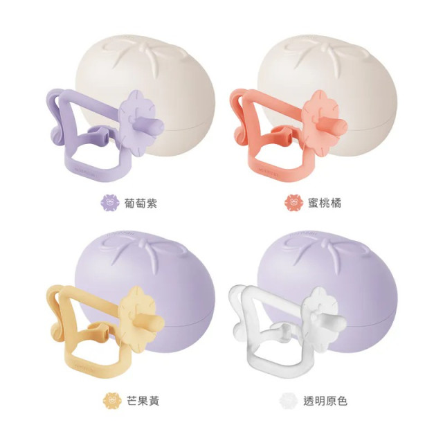 MOYUUM 韓國 白金矽膠手環固齒器收納盒組-拇指獅